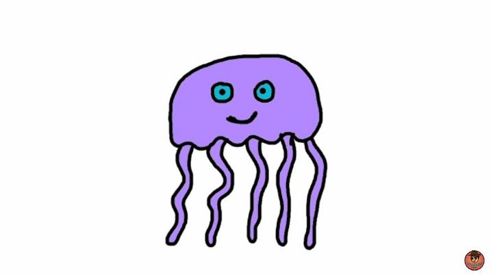 How to Draw Easy Jellyfish