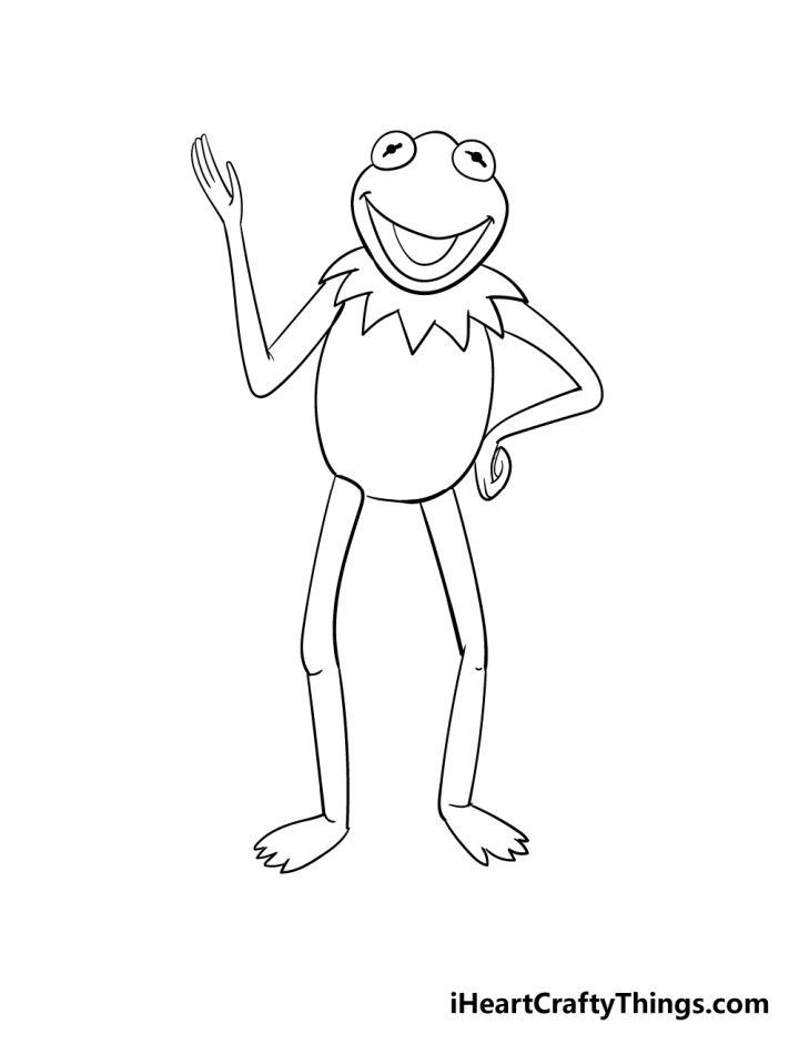 How to Draw Kermit the Frog