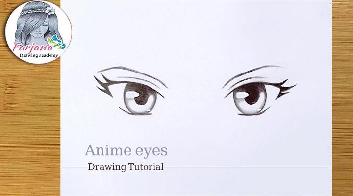 How to Draw a Anime Girl Eyes