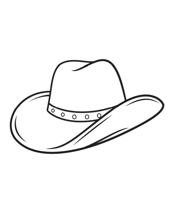 How To Draw A Cowboy Hat Front View Design Talk