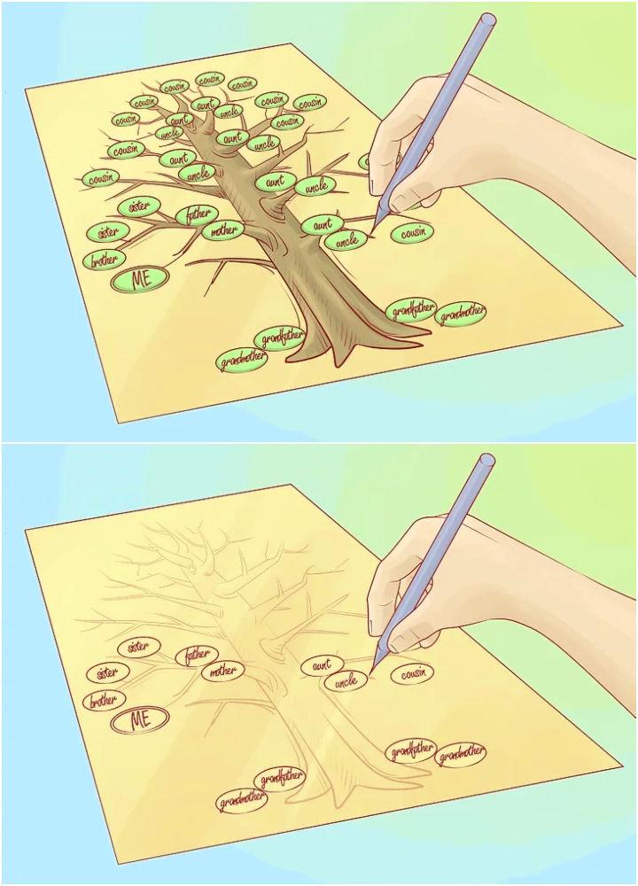 How to Draw a Family Tree