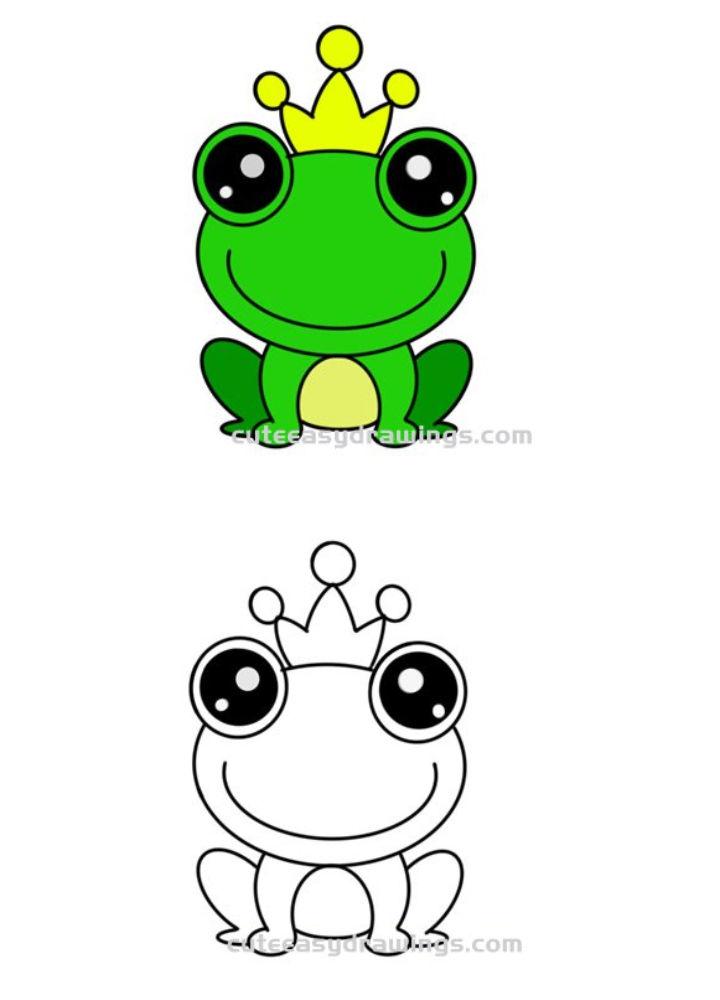 How to Draw a Frog Prince
