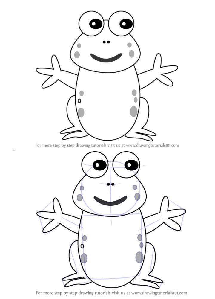 How to Draw a Frog for Kids