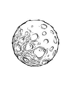 20 Easy Moon Drawing Ideas - How To Draw A Moon - Blitsy