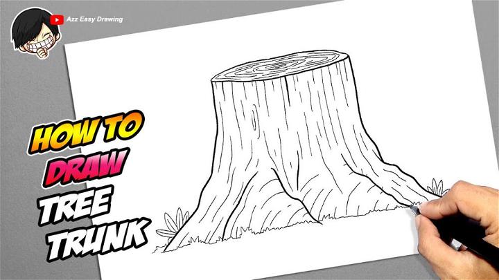 How to Draw a Tree Trunk