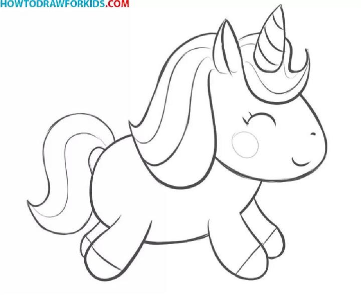 How to Draw a Unicorn for Kids