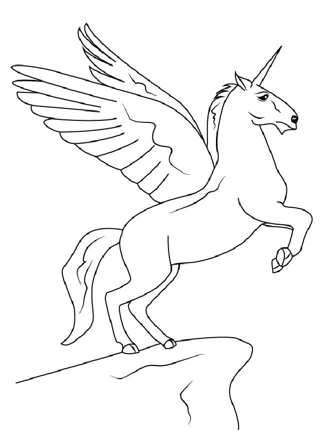 How to Draw a Unicorn with Wings