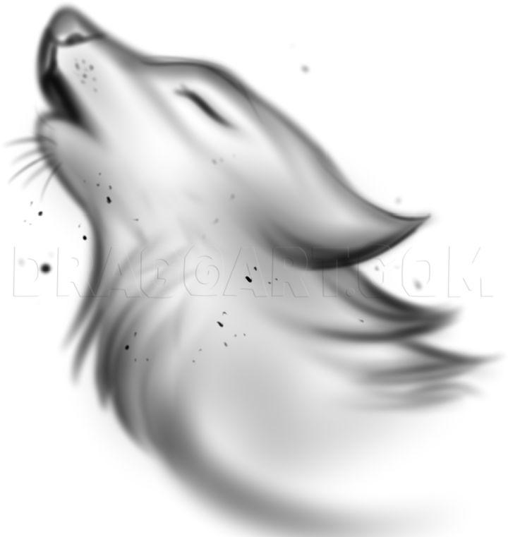 How to Draw a Wolf Spirit