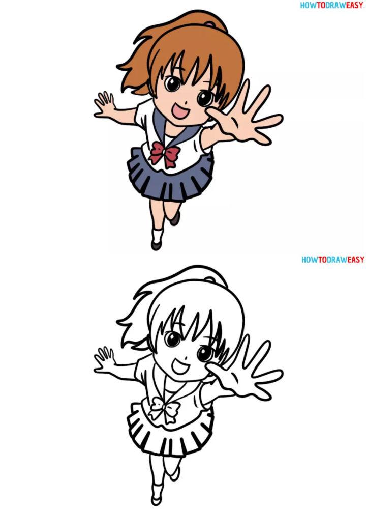20 Easy Anime Girl Drawing Ideas - Draw Anime Girl