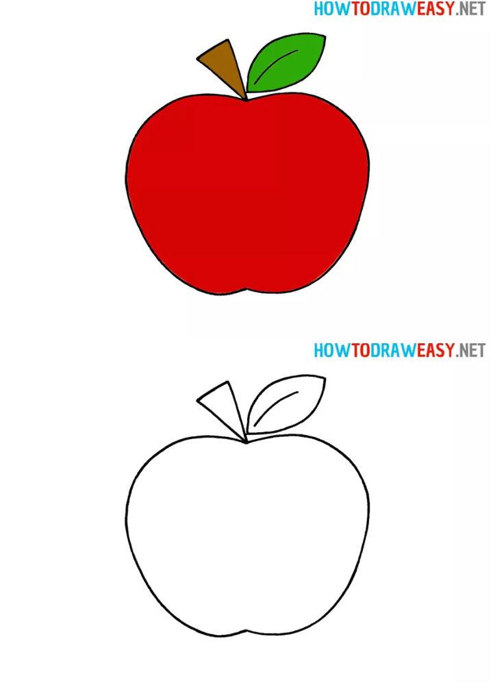 How to draw a realistic Apple with Pencil Sketch with Light and Shades   YouTube