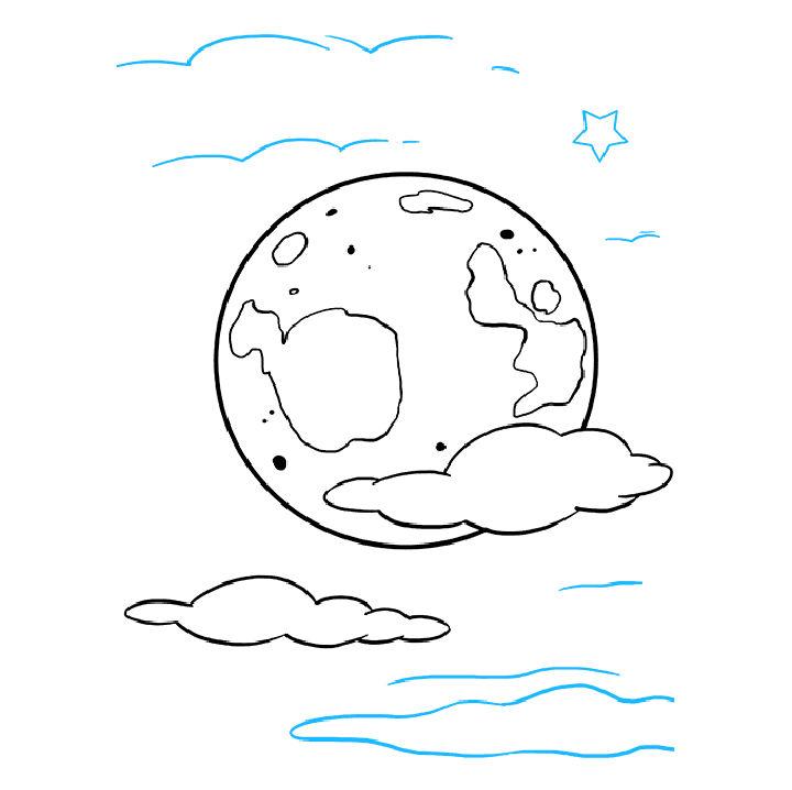 How to Draw the Moon