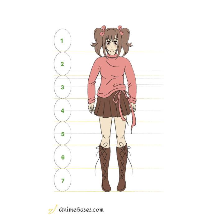 How to Drawn an Anime Girl Body