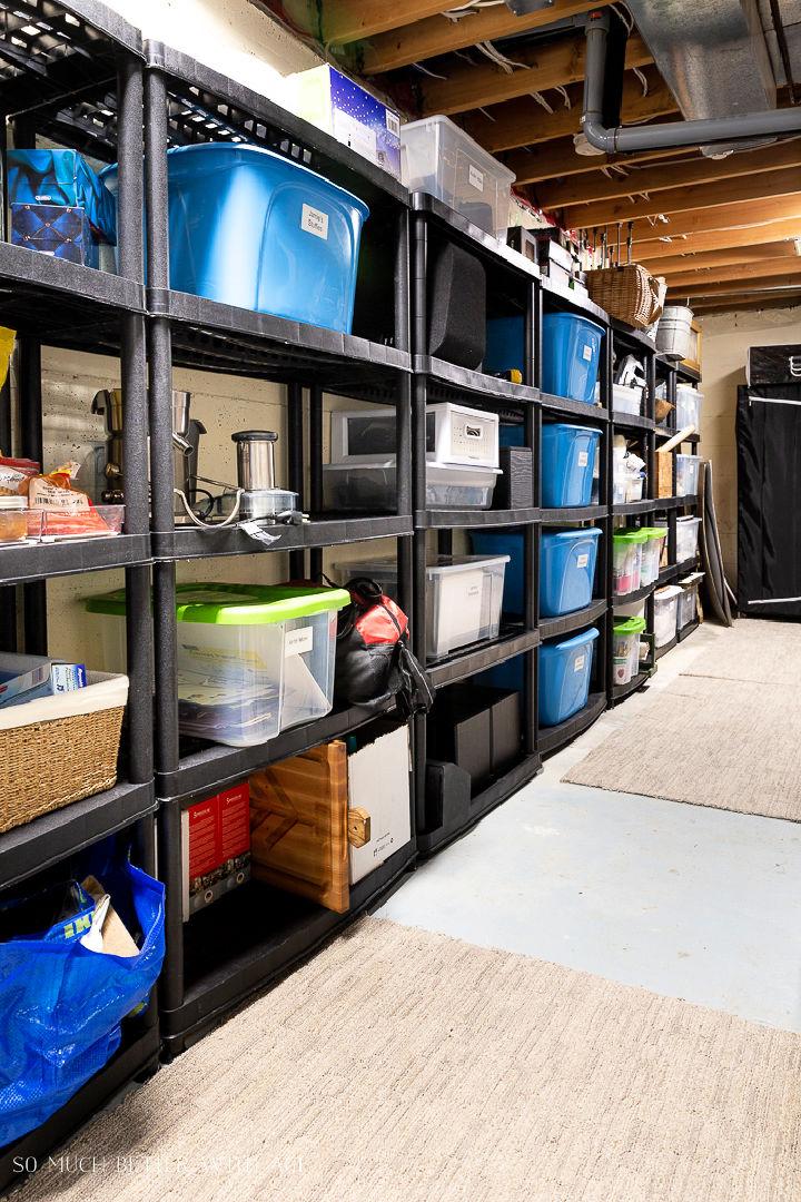 How to Organize Basement
