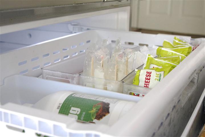 How to Organize Freezer Drawers
