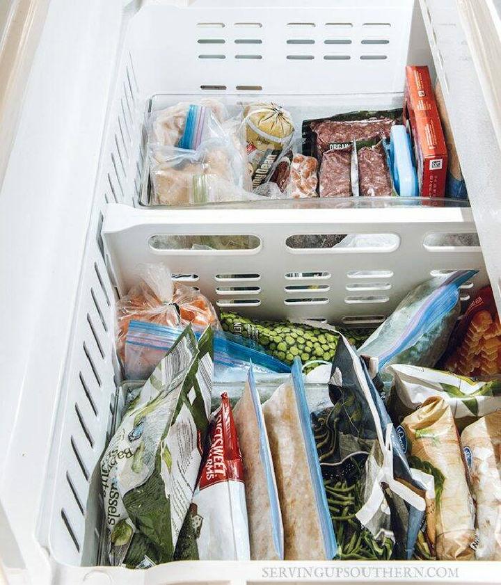 How to Organize a Drawer Freezer