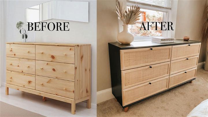 IKEA Hack Tarva Dresser Makeover