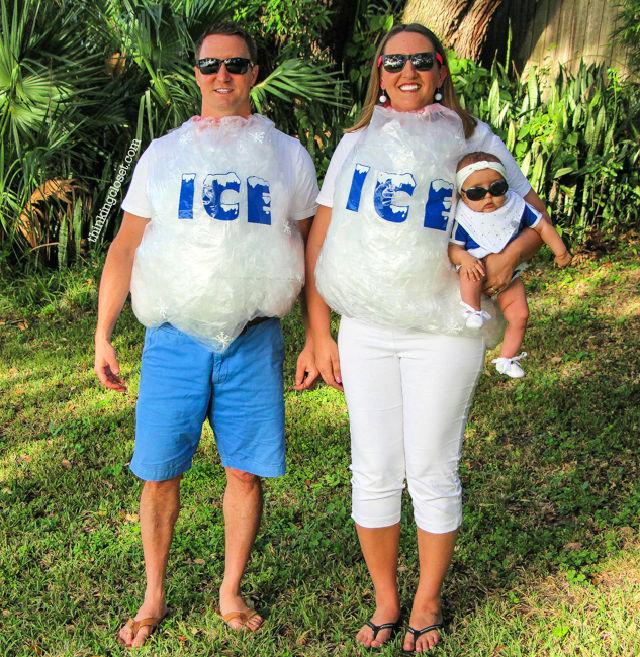 Ice Ice Baby Punny Halloween Costume