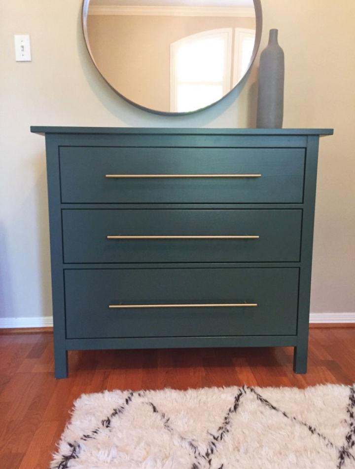 Ikea Forest Green Hemnes Dresser