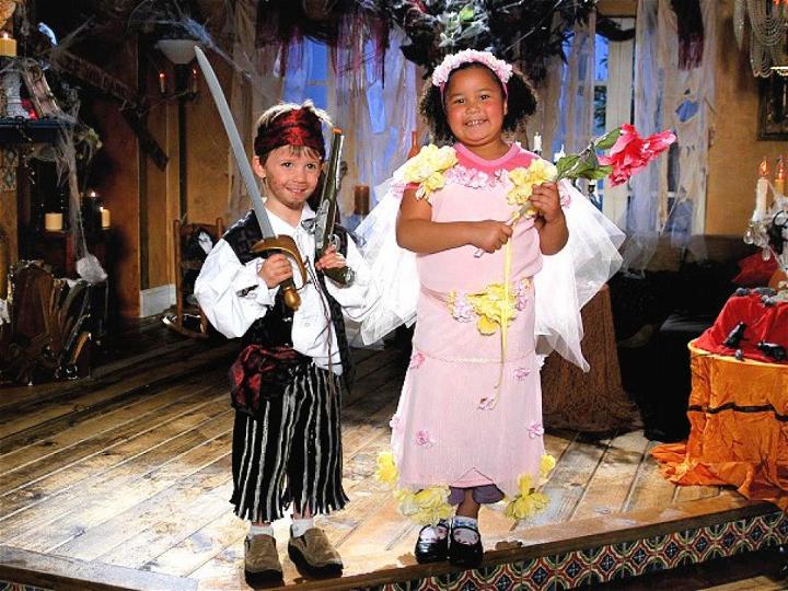 Inexpensive DIY Pirate Costumes