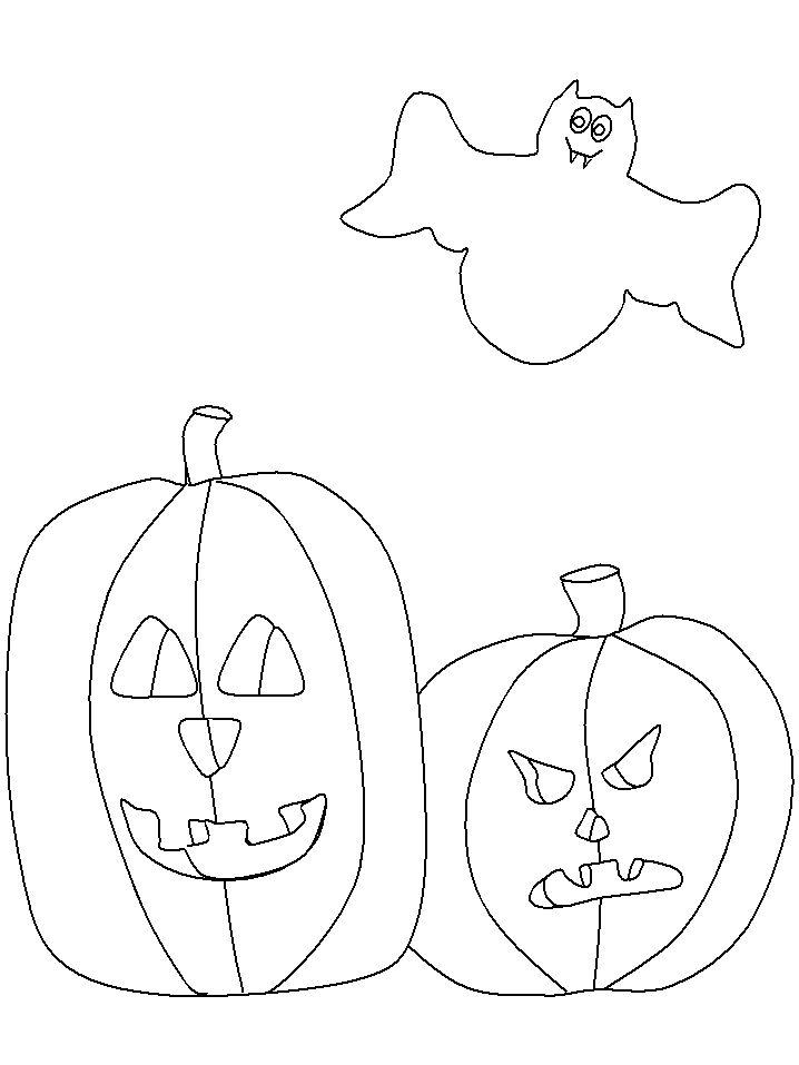 Jack O Lantern Coloring Pages For Kids