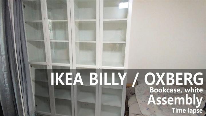 Make a Ikea Billy Oxberg Bookcase