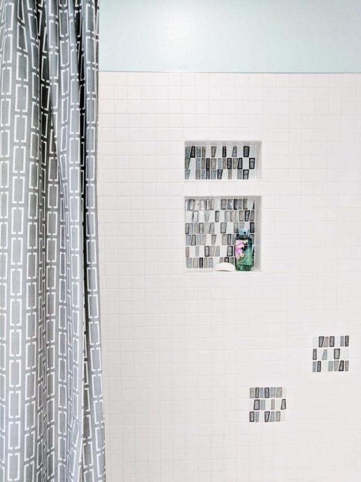 Mid century Modern Shower Tile