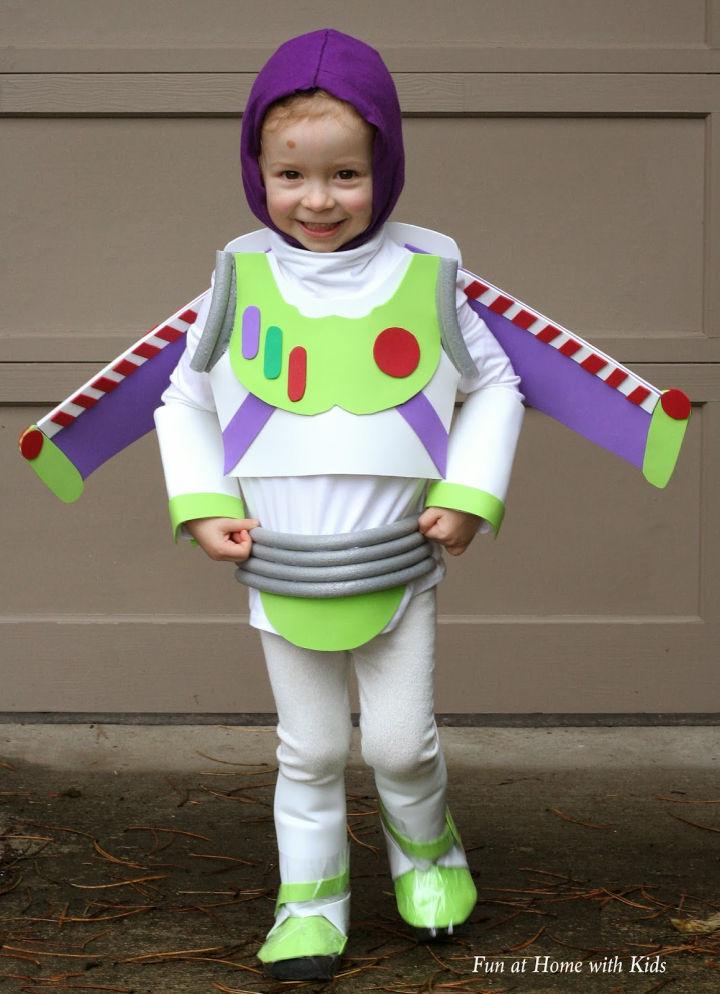 No Sew Buzz Lightyear Costume