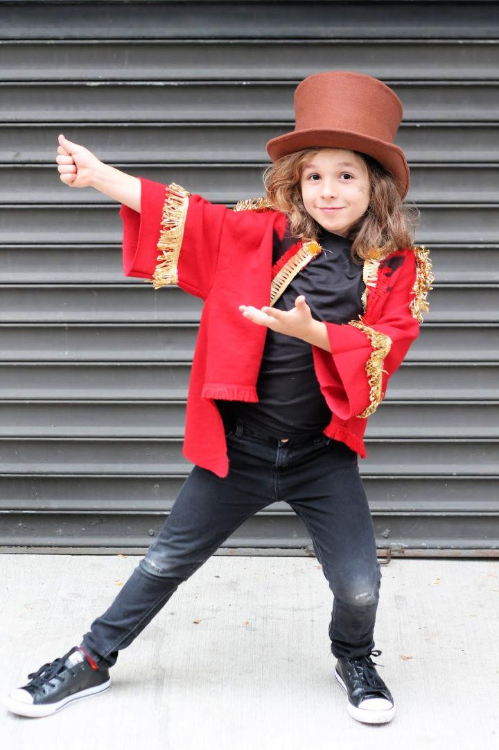 No Sew Ringleader Costume