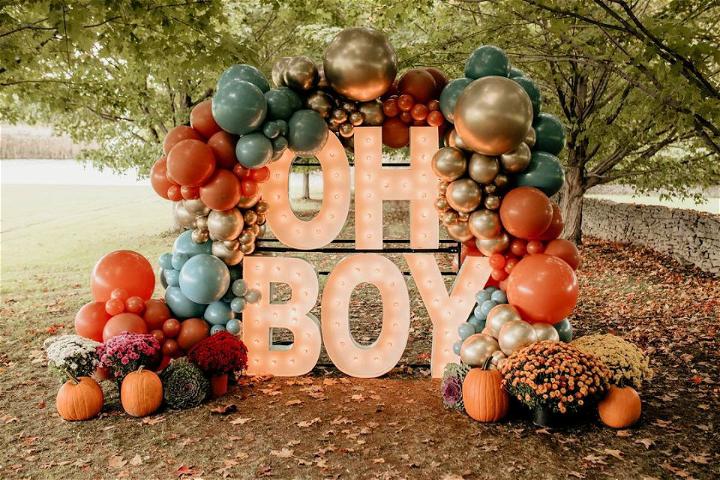 October Baby Shower Theme For Boy