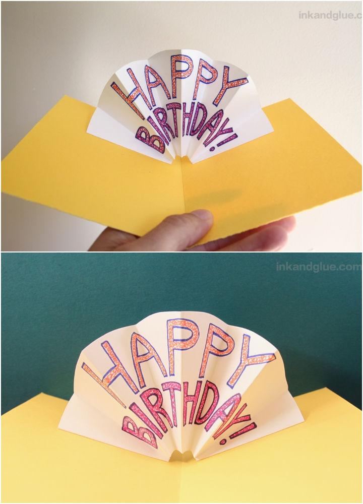 Pop Up Birthday Card for Her