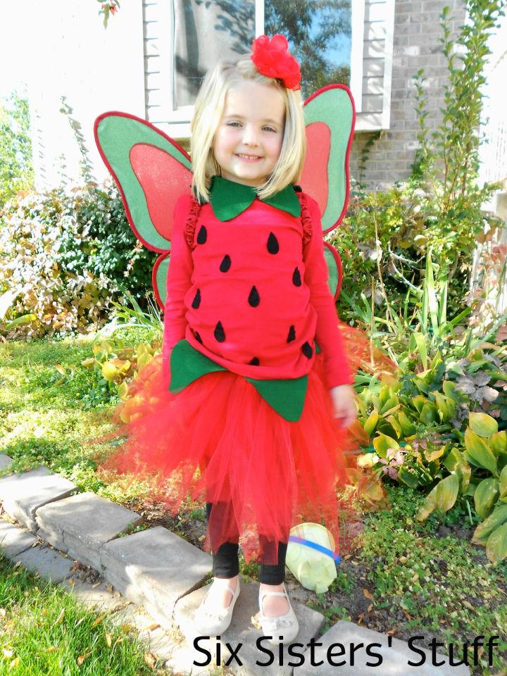 Pottery Barn Strawberry Fairy Costume