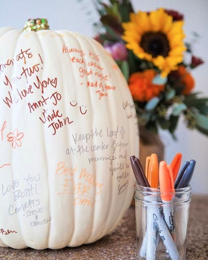 Pumpkin Guest Book