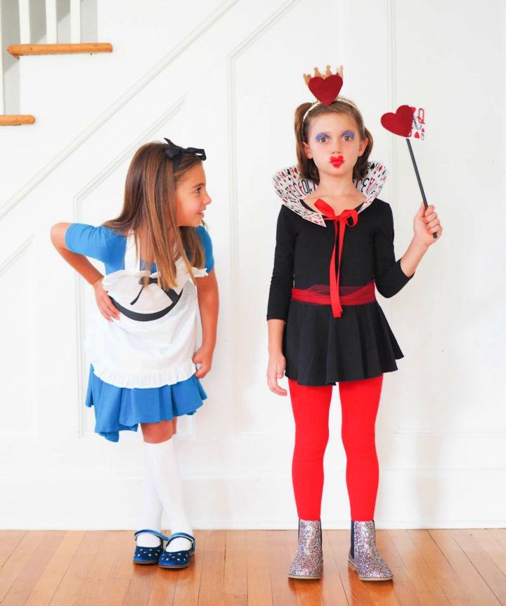 Queen of Hearts Alice in Wonderland Costume