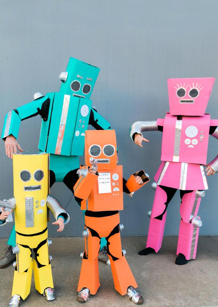 Robot Family Halloween Costume