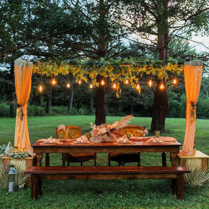 Rustic Country Wedding On A Budget
