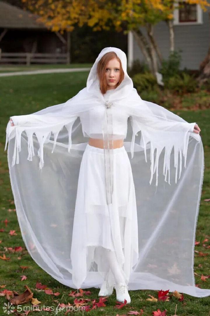 Scary Ghost Halloween Costume for Teens