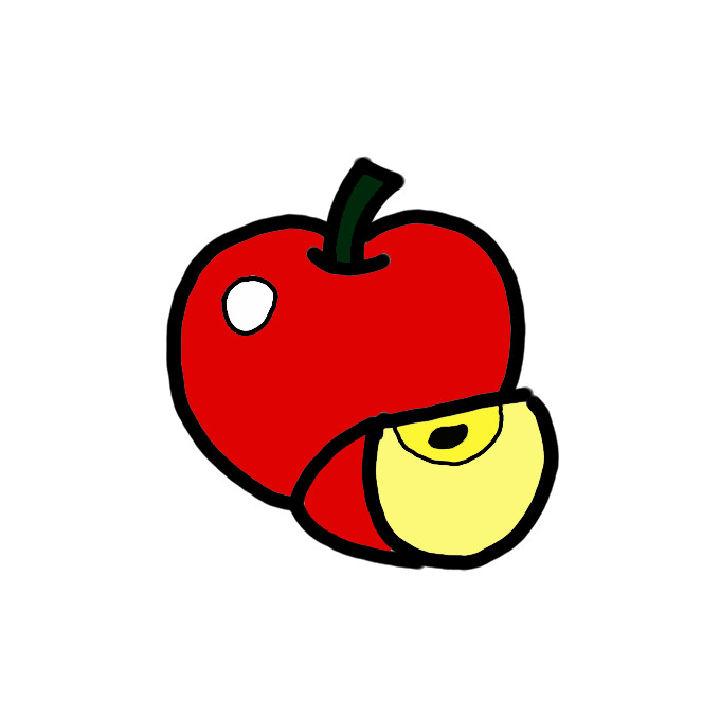 Simple Apple Drawing