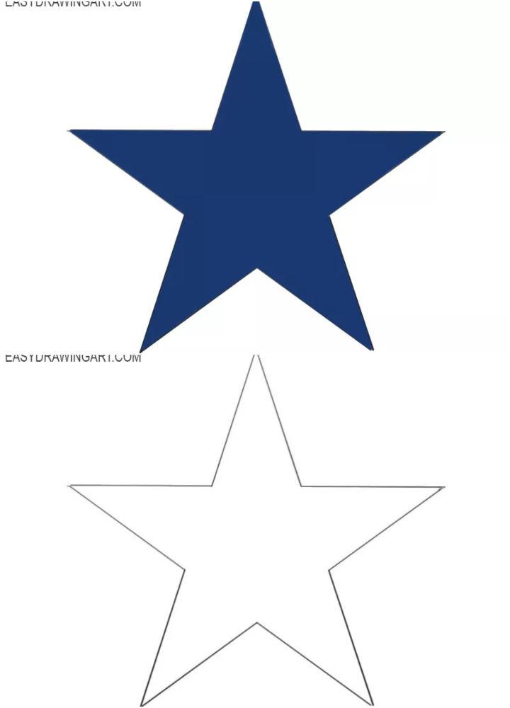 Simple Star Drawing
