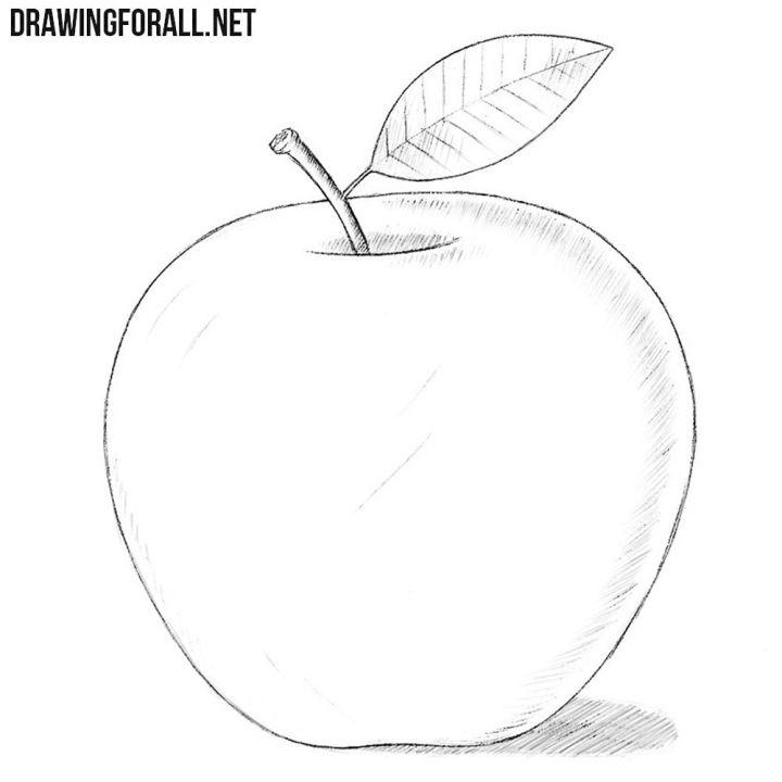 Simple Way to Draw Apple
