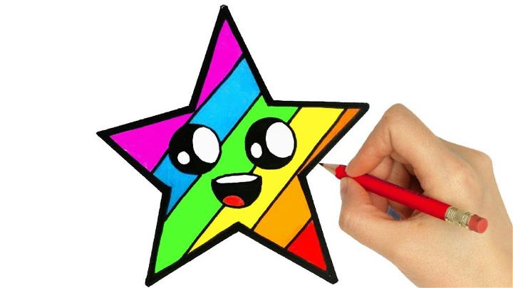 Star Drawing Step by Step 
