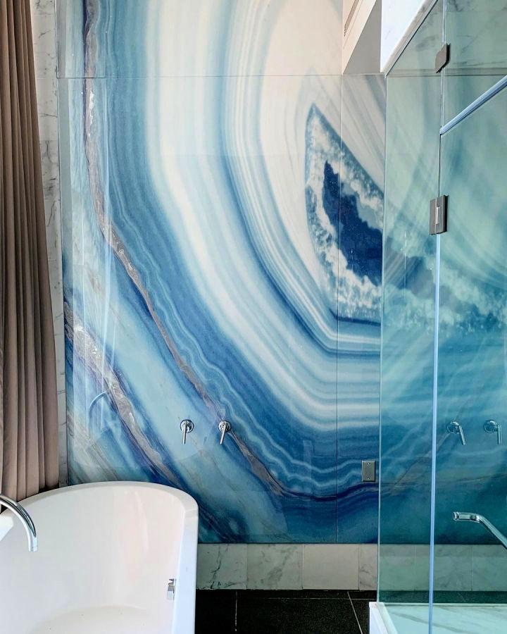 Stylish Coastal Shower Tile
