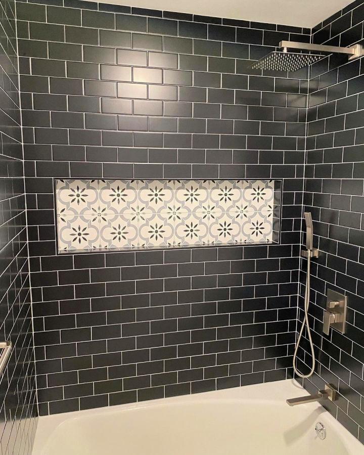 Subway Tile Shower Design