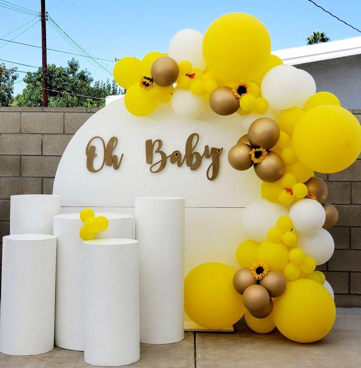 Sunflower Baby Shower Theme