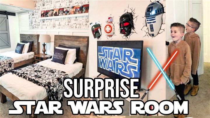Surprise Star Wars Room For Your Twins