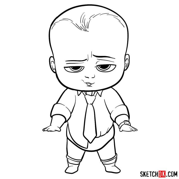 The Boss Baby Coloring Pages  60 Pictures Free Printable