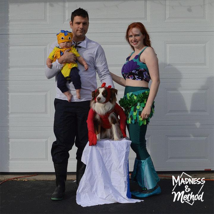 The Little Mermaid Family Costume