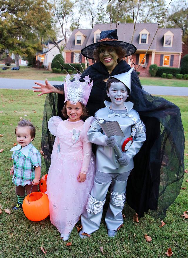 Wizard Of Oz Family Costume For 5