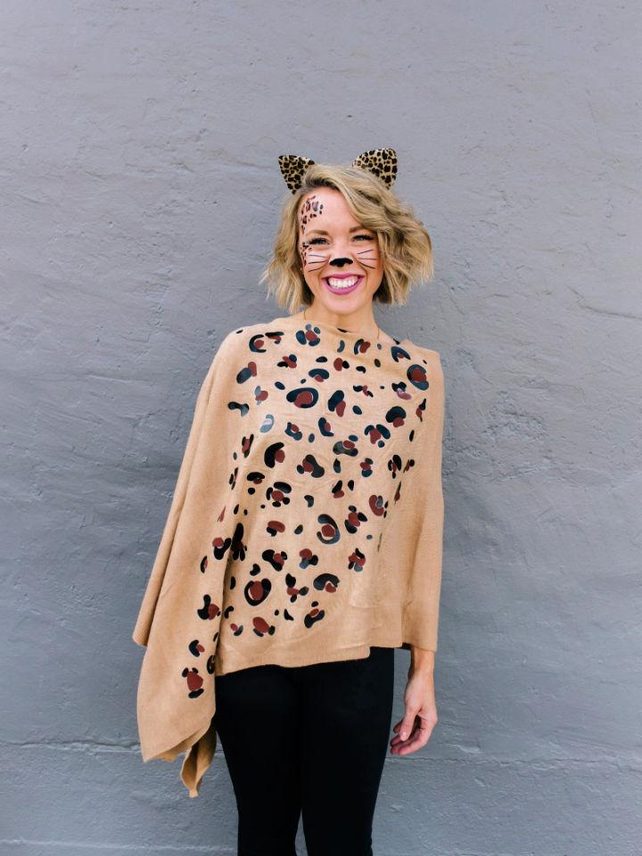 Womens DIY Leopard Costume