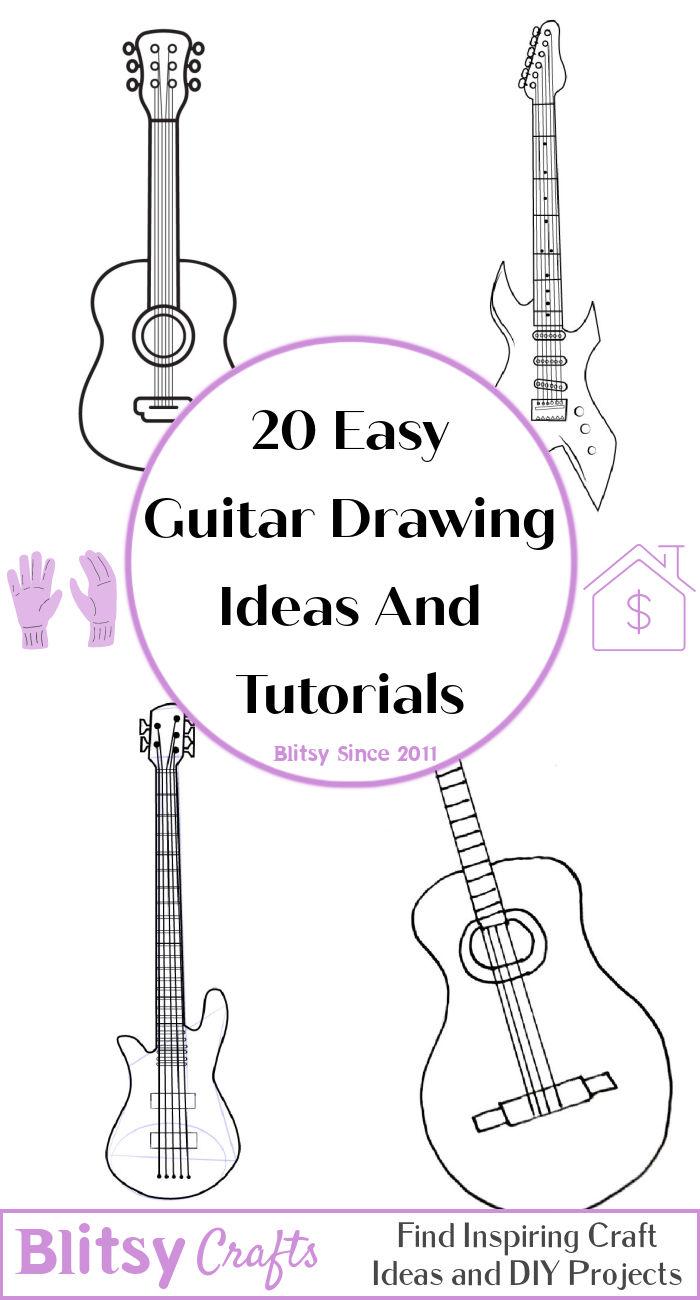 How to draw a boy playing guitar || Pencil sketch drawing for beginners -  YouTube