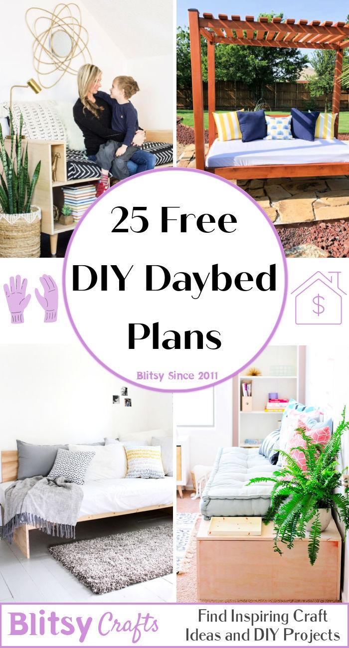 25 Free DIY Daybed Plans